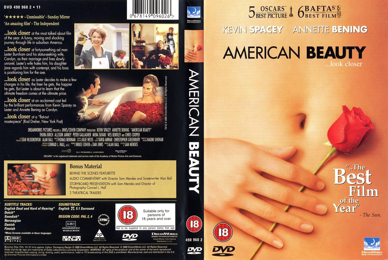 Movies Collection American Beauty [1999]